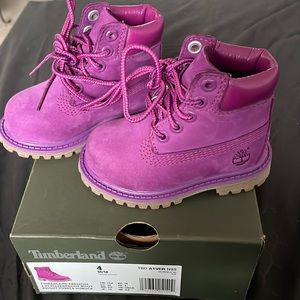 Toddler TIMBERLANDS 💜💜💜